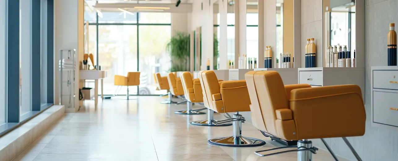 サロン内の風景