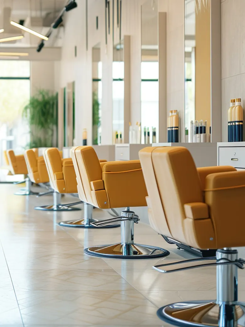 サロン内の風景